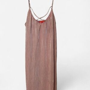 Pink with‎ a spark of glitter maxi dress